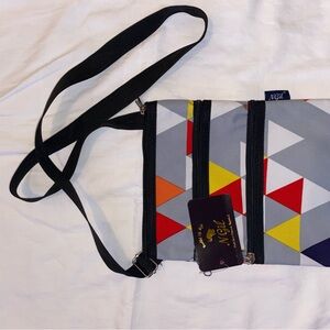 NGit Geometric Crossbody Bag - Multicolor